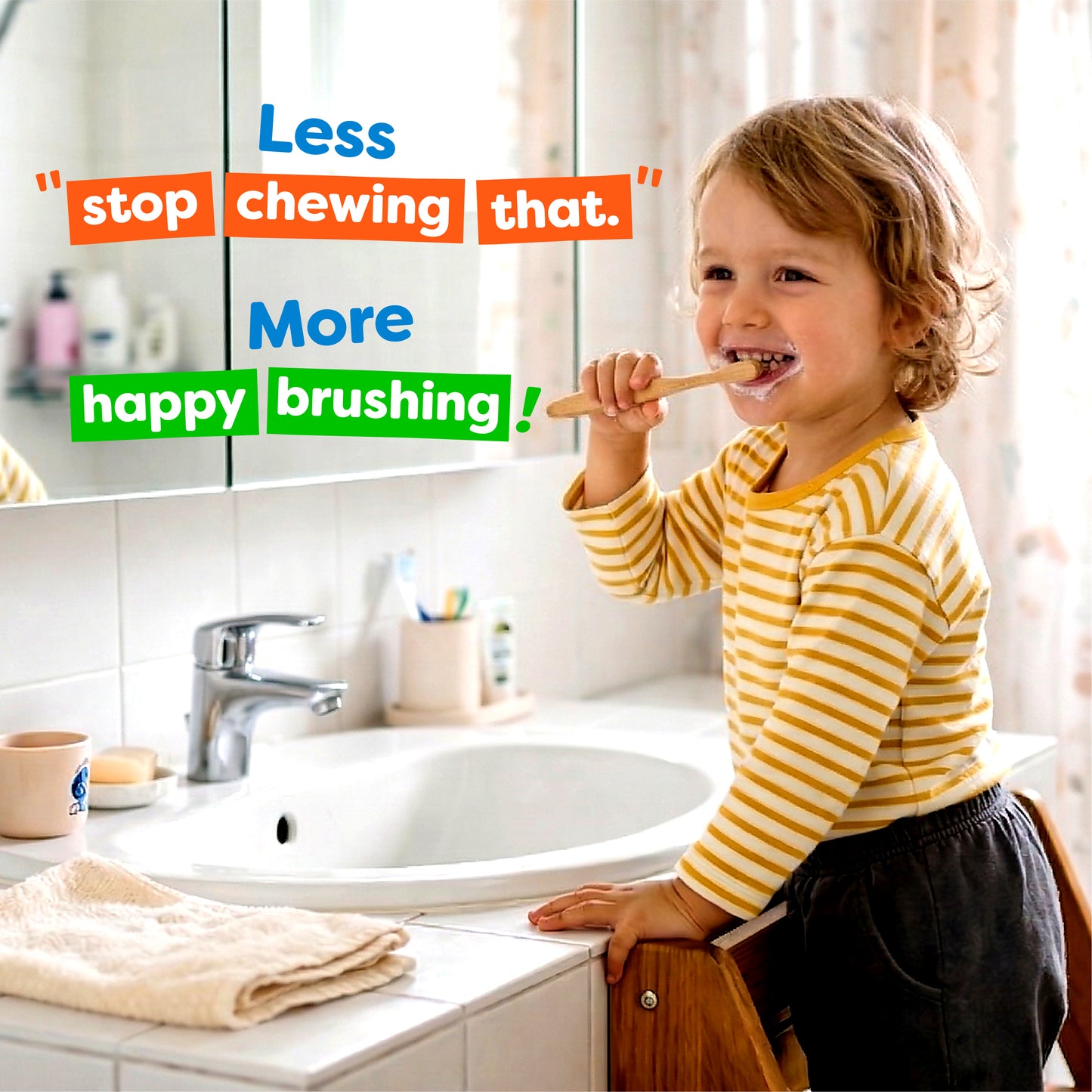 Dr. Noah Bamboo Baby & Toddler Toothbrush 6 Pack